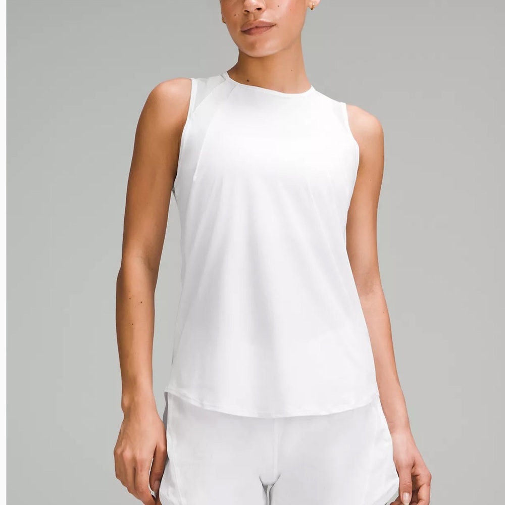 Lululemon Sculpt White Tank Top Size 12